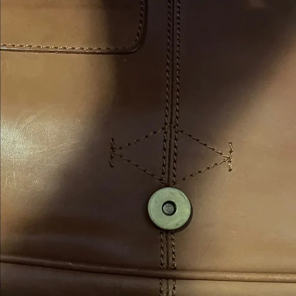 Tan Leather Backpack - Picture 7 of 11